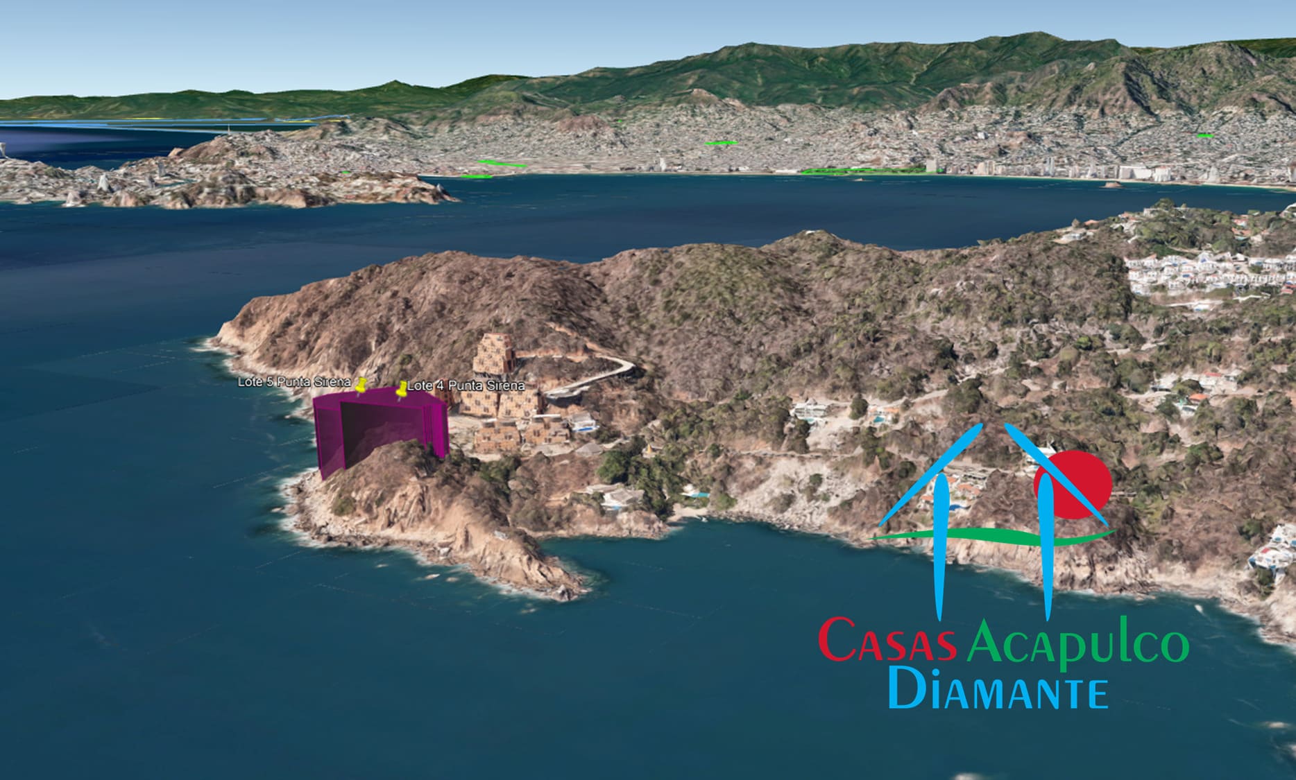 Terreno Brisas del Marqués Punta Sirena lotes 4 y 5 - Ubicación satelital y entorno 12